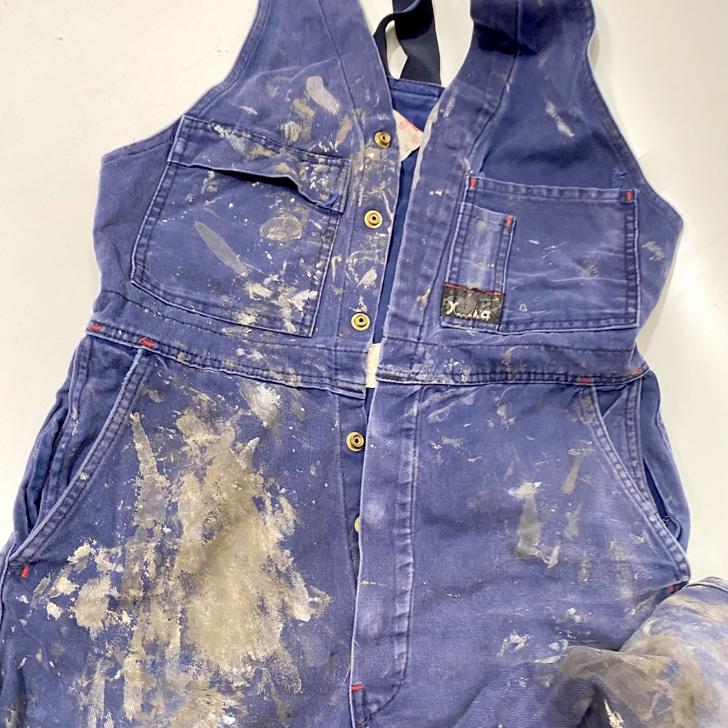 WORKWEAR, Overalls - Blue Tradie Aged
